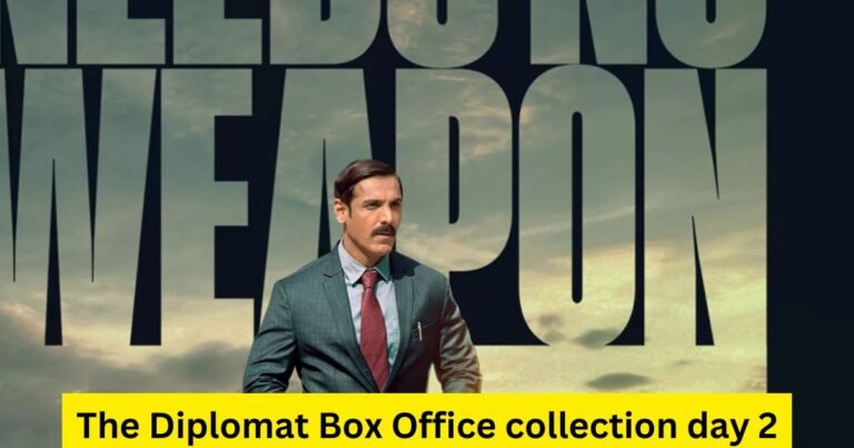 The Diplomat Box Office collection day 2