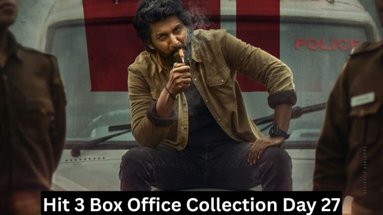Hit 3 Box Office Collection Day 27