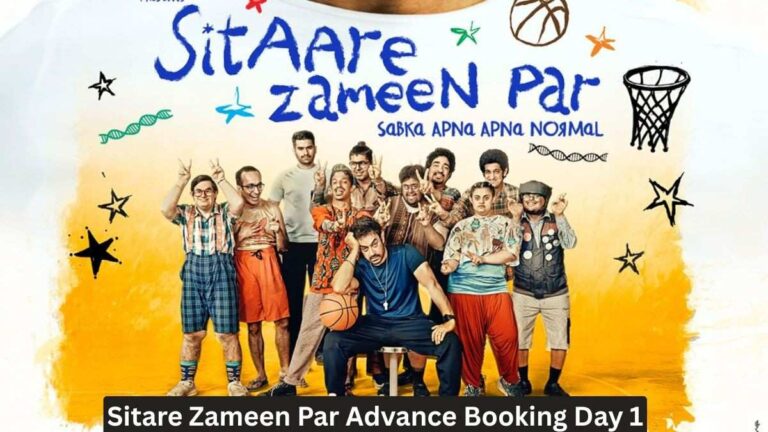Sitare Zameen Par Advance Booking Day 1