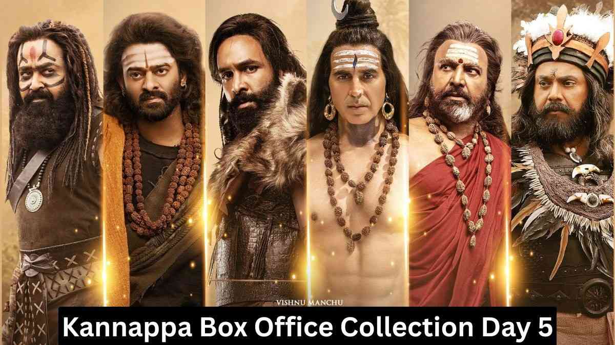 Kannappa Box Office Collection Day 5