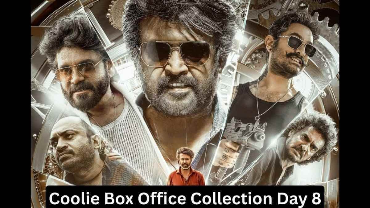Coolie Box Office Collection Day 8