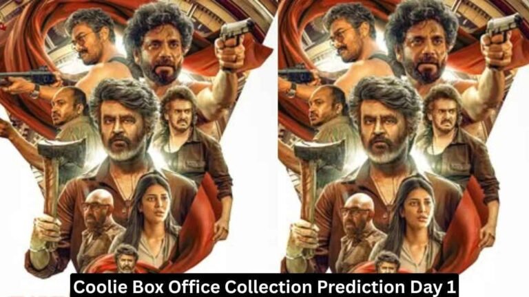 Coolie Box Office Collection Prediction Day 1