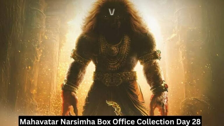 Mahavatar Narsimha Box Office Collection Day 28