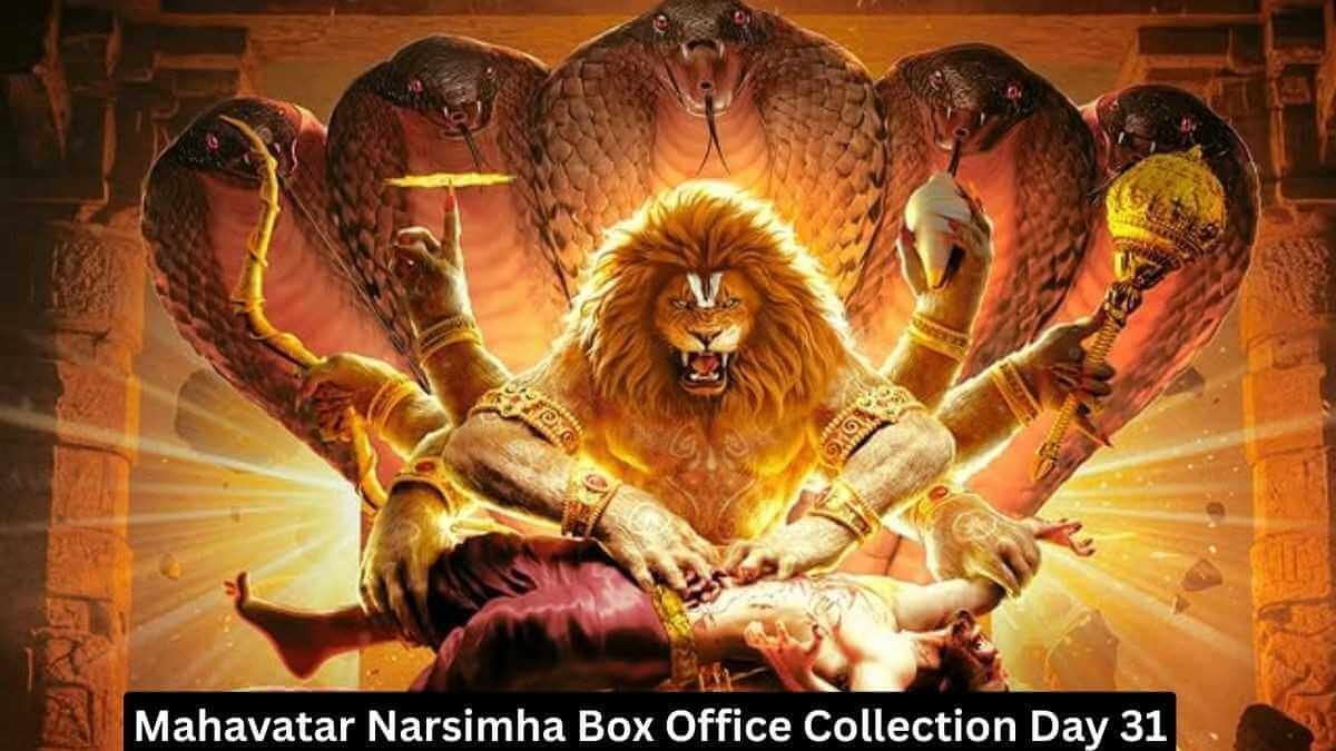 Mahavatar Narsimha Box Office Collection Day 31
