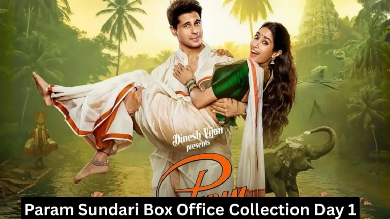 Param Sundari Box Office Collection Day 1