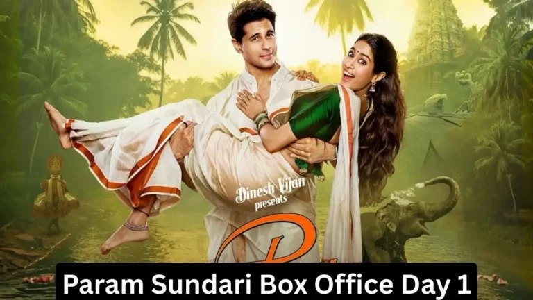 Param Sundari Box Office Day 1