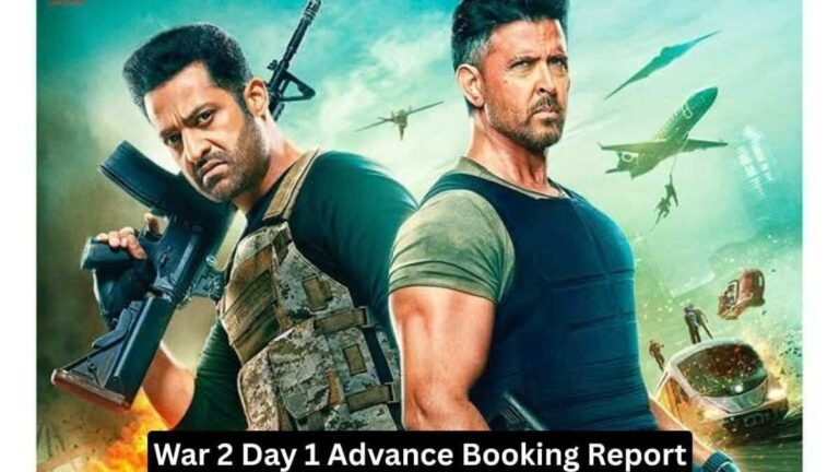 War 2 Day 1 Advance Booking Report