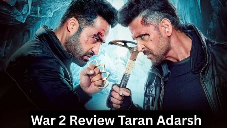 War 2 Review Taran Adarsh