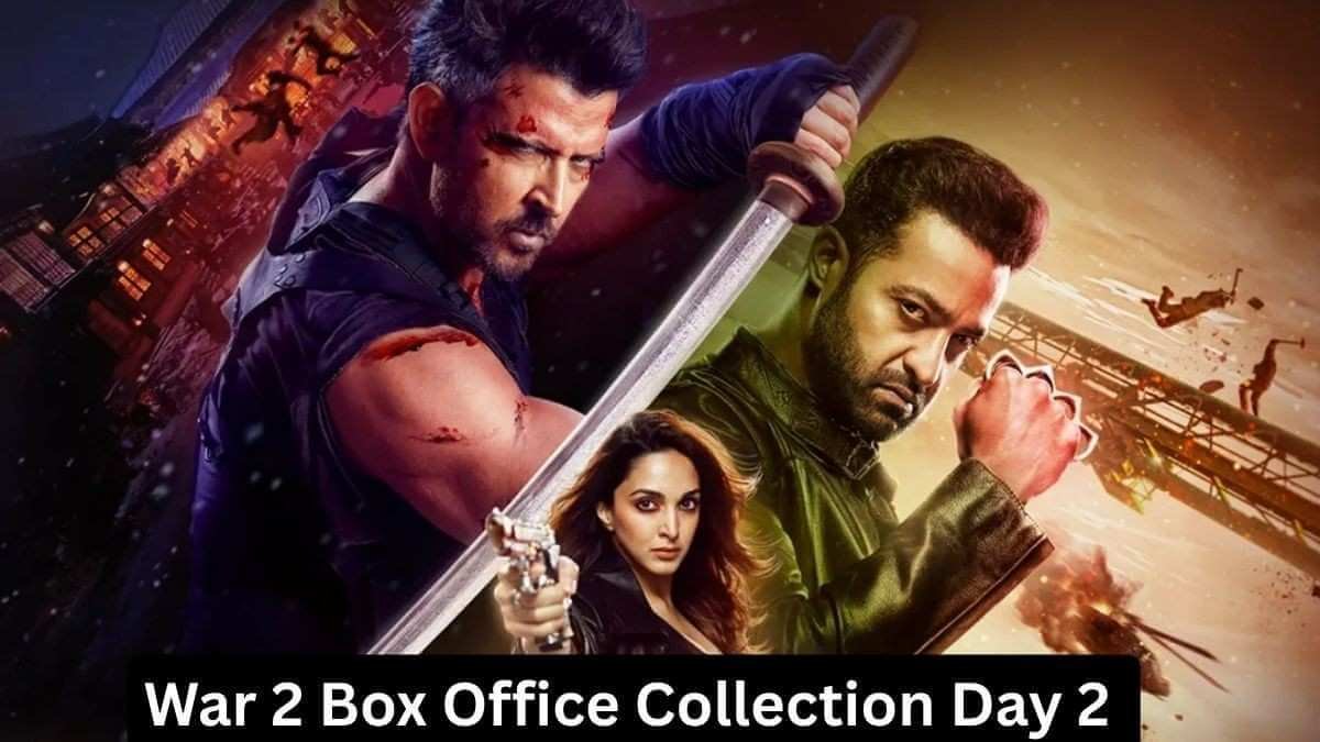 war 2 box office collection day 2