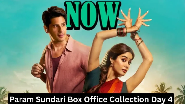 Param Sundari Box Office Collection Day 4