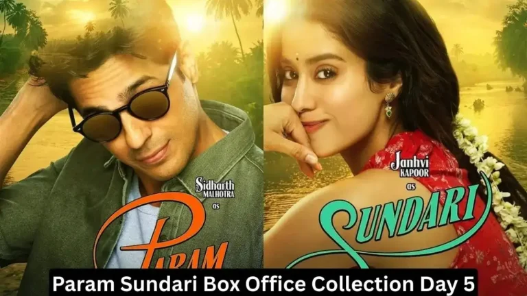 Param Sundari Box Office Collection Day 5