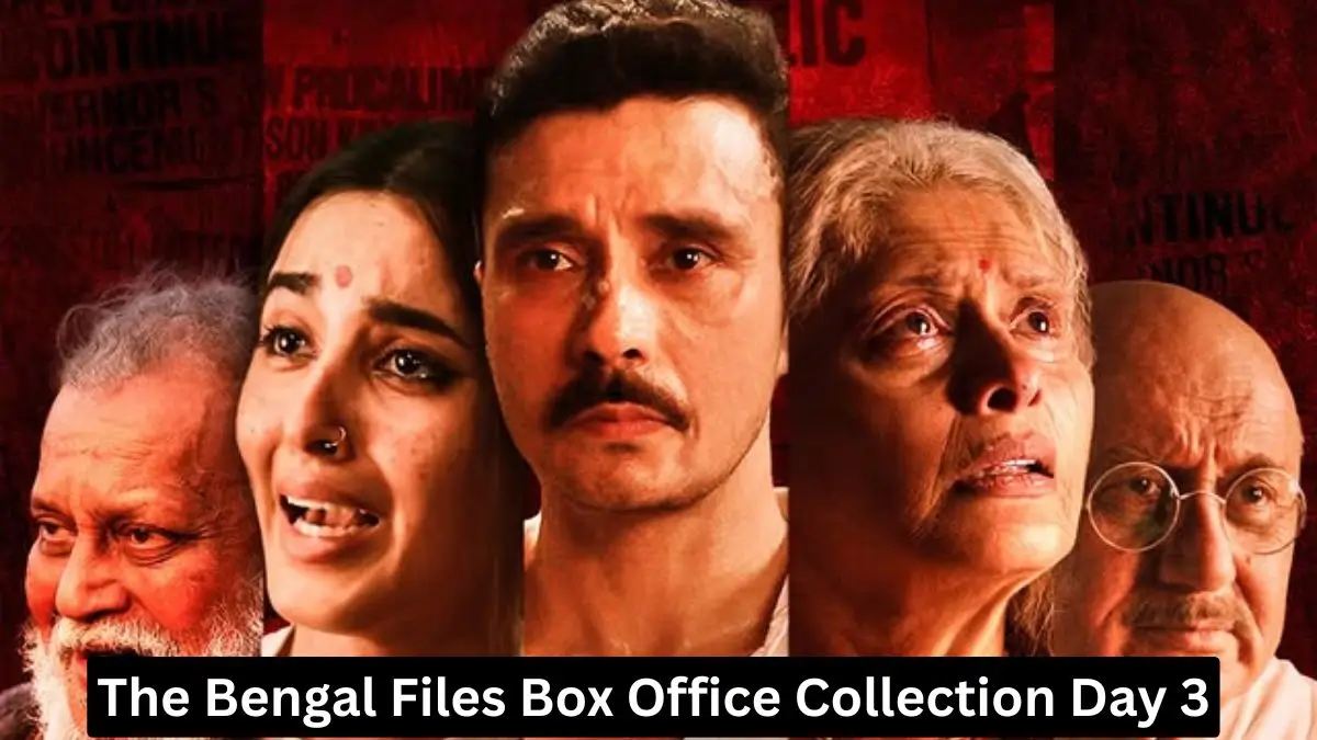 The Bengal Files Box Office Collection Day 3
