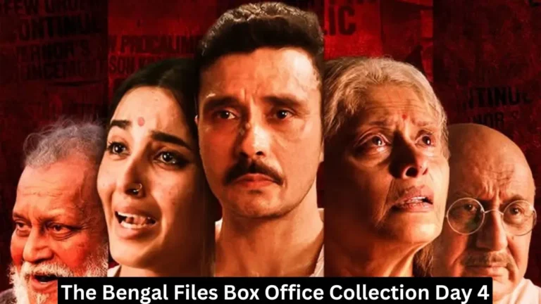 The Bengal Files Box Office Collection Day 4