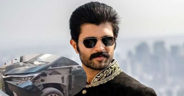 Vijay Devarakonda car Accident
