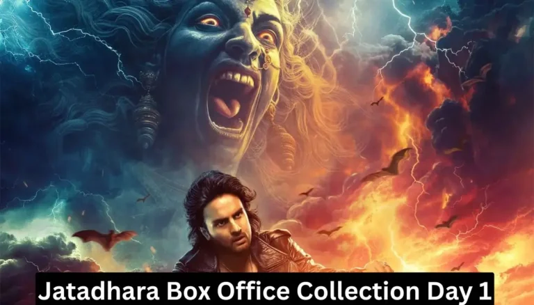 Jatadhara Box Office Collection Day 1