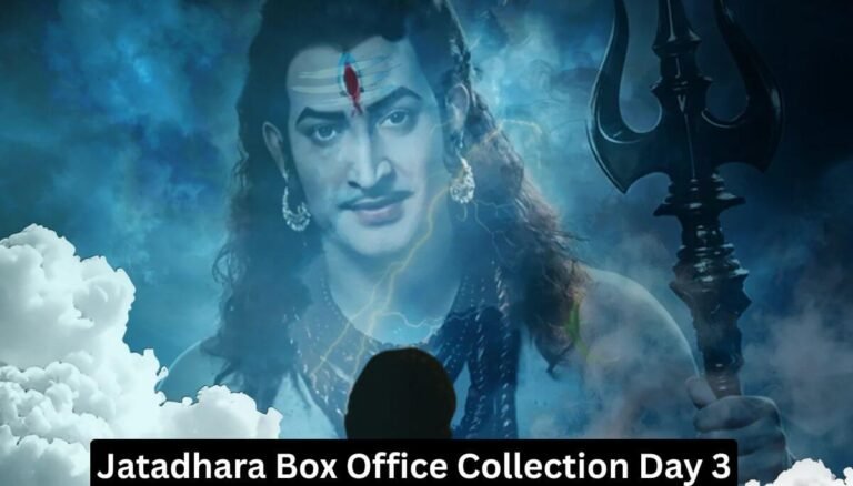 Jatadhara Box Office Collection Day 3