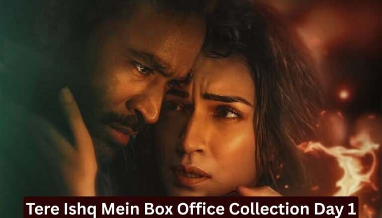 Tere Ishq Mein Box Office Collection Day 1