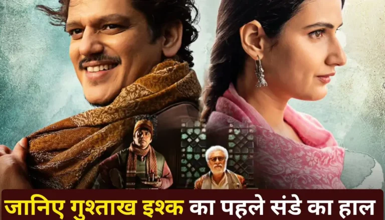 Gustaakh Ishq Box Office Collection